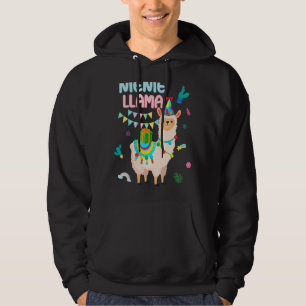 Sudadera Nienie De Birthday Llamando A La Alfaca Tema Fami