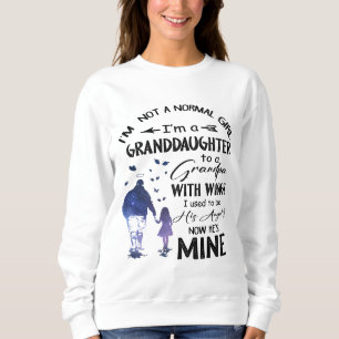 Sudadera Nieta de Abuelo con Alas Angel Normal
