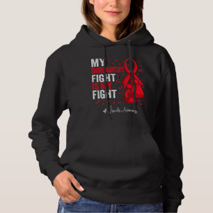 Sudadera Nieta de la cinta roja Vasculitis Conciencia
