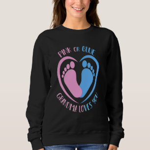 Sudadera Nieta Rosa O Azul Ama A Tu Género Revelación De Be