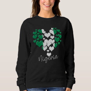 Sudadera Nigeria Bandera Nigeriana África Orgulloso amor al