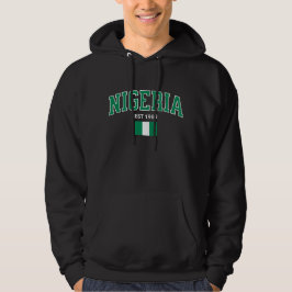 Sudadera Nigeria Est. 1960 — Patrimonio 