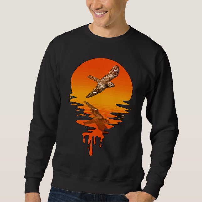 Sudadera Nighthawk de estilo retro vintage (Anverso)