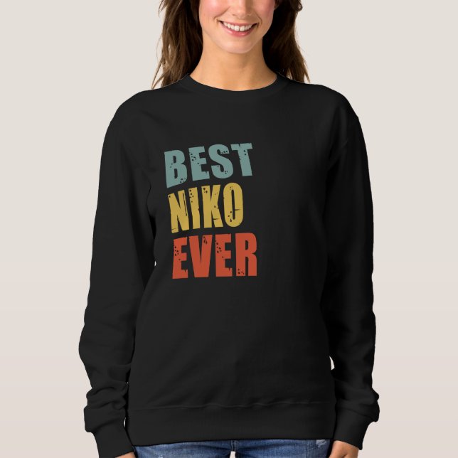 Sudadera Niko Best Ever Niko (Anverso)