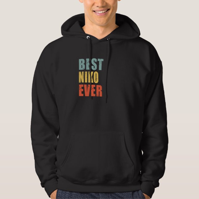 Sudadera Niko Mejor que Nunca Niko (Anverso)
