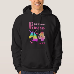Sudadera Niña Cumpleaños 4 Años Unicornio Pop It Fidge