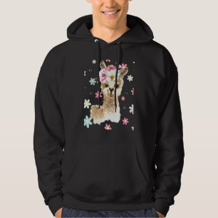 Sudadera Niña de Alpaca al Estilo Retro Lama