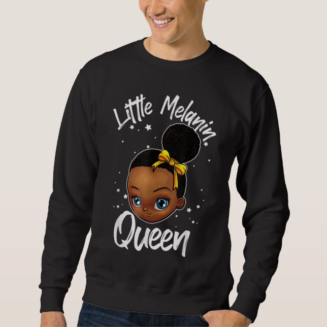 Sudadera Niña divertida Melanin Regalo Historia Negra Magia (Anverso)