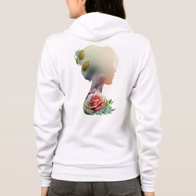 Sudadera Niña Flor (Reverso)