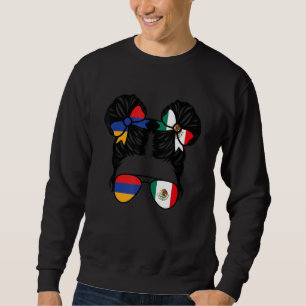 Sudadera Niña mitad armenia mitad mexicana Armenia niños he