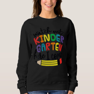 Sudadera Niñas Cuidado Jardín de Infancia Aquí Vengo Chicas