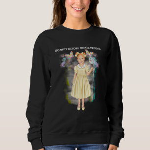 Sudadera Niñas Mes de la Historia de la Mujer Princesa Herm