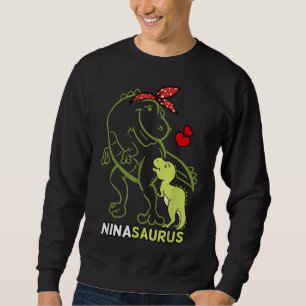 Sudadera Ninasaurus Nina Tyrannosaurus Dinosaur Madre