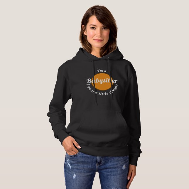 Sudadera Niñera (Anverso completo)