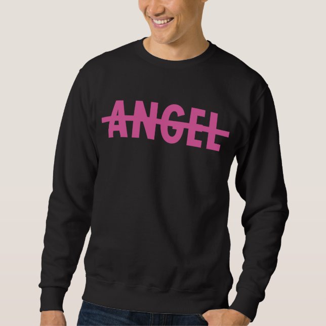 Sudadera Ningún ángel (Anverso)