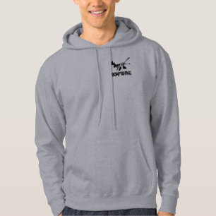 Sudadera Ningún cebo necesario - camiseta gris