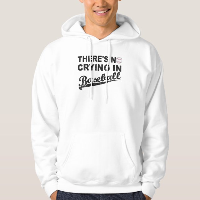 Sudadera Ningún griterío en béisbol (Anverso)