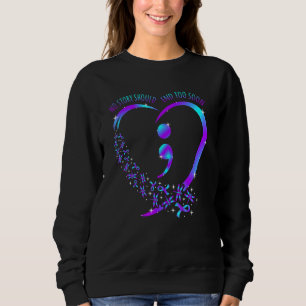 Sudadera Ninguna historia debe terminar Feliz Conciencia de