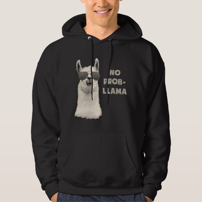 Sudadera Ninguna llama del problema (Anverso)