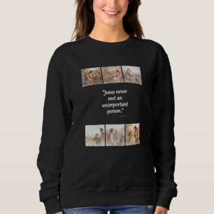 Sudadera Ninguna persona sin importancia