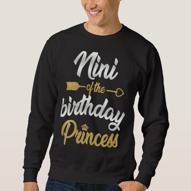 Sudadera Nini De Las Mamáes Familiares Fiesta Chica Princes (Anverso)