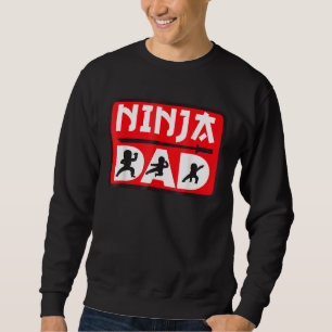 Sudadera Ninja Dad Familia Que Coincide Con Ninja Warrior