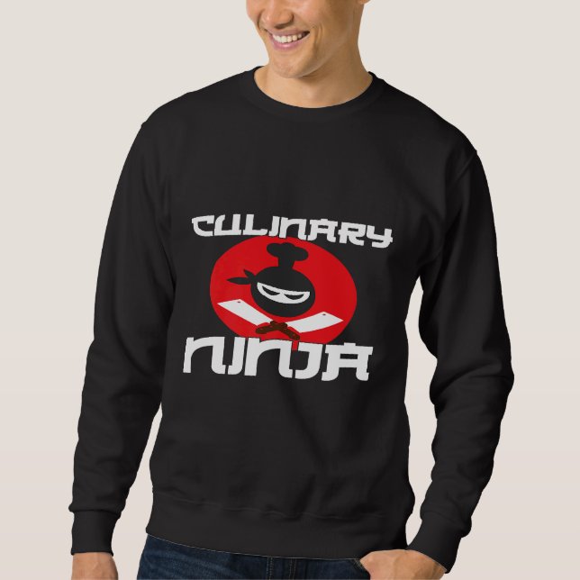 Sudadera Ninja De Cocina Para Cocineros Y Chefs (Anverso)