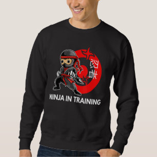 Sudadera Ninja En Entrenamiento Para Niños Guerrero Japonés