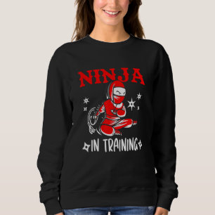 Sudadera Ninja En Entrenamiento Para Niños Shinobi Karate