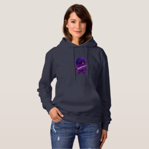 Sudadera Ninja Robótica Neon - Personaje de estilo Cyberpun