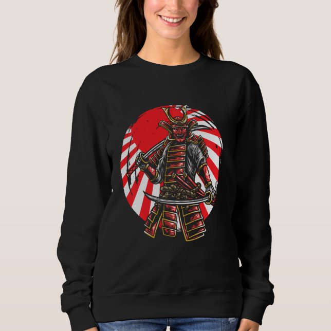 Sudadera Ninja Sinobi Samurai Katana Kendo Warrior Swords J (Anverso)