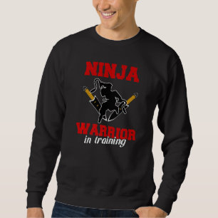 Sudadera Ninja Warrio En Entrenamiento