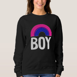 Sudadera Niño bisexual Arcoiris Lgbt Q Guay sutil Bi Orgull