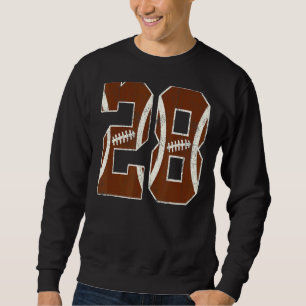 Sudadera Niño de 28 años, novio de fútbol, Chica de 28 años
