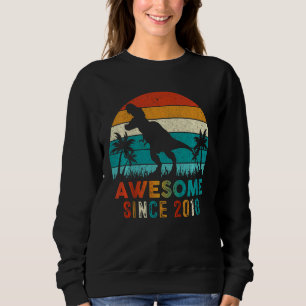 Sudadera Niño de 4 años de dinosaurio maravilloso