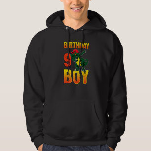 Sudadera Niño De Cumpleaños Dinosaurio Dabbing De 9 Años Co
