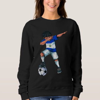 Sudadera Niño de fútbol haciendo Dabbing El Salvador fútbol