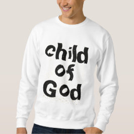 Sudadera Niño de la Biblia de Dios cita a blanco