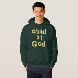 Sudadera Niño de la Biblia de Dios Cita Verde