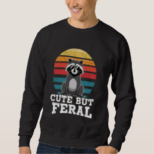 Sudadera Niño Divertido Mapache Animal Niños Mapache Lindo