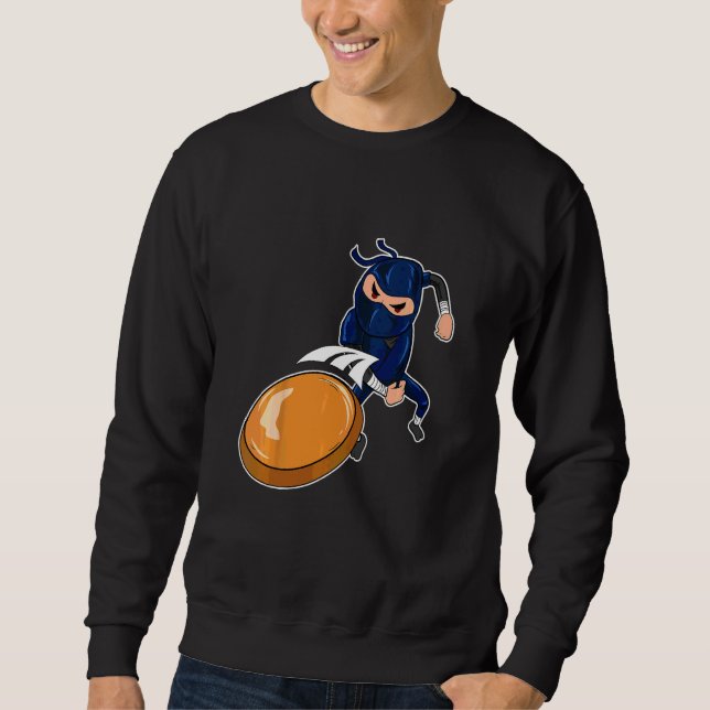 Sudadera Niño Ninja de Golf de Disco para Niños Ultimate Fr (Anverso)