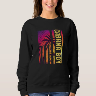 Sudadera Niño Patriótico De Cabana Vintage La Palma De Band