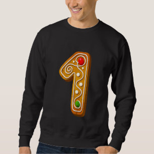 Sudadera Niños 1 Más Lindas Galletas De Navidad En Mayúscul