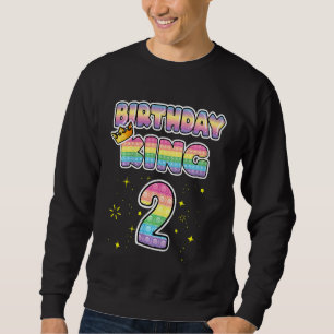 Sudadera Niños 2º cumpleaños Rey 2 Guay Número de parapente