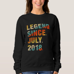 Sudadera Niños 4 años de edad Leyenda desde el 2 de julio