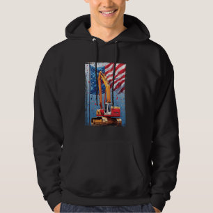 Sudadera Niños 4 de julio Vehículo de construcción Patriot