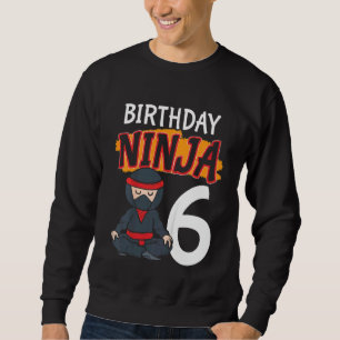 Sudadera Niños 6 Aniversario de Arte Marcial Ninja