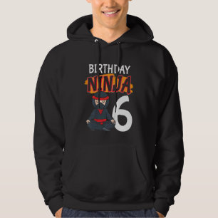 Sudadera Niños 6 Aniversario de Arte Marcial Ninja