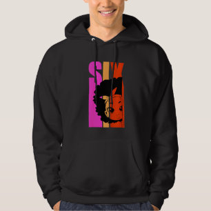 Sudadera Niños 6 Hoy Reina Chica Negra Retro 6 Cabello Afro