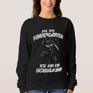 Sudadera Niños Adiós, Kindergarten Ninja Primer Día De Cole
